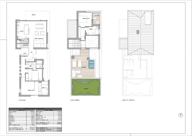 3 soverom Villa til salgs i Cabo Roig, Orihuela med svømmebasseng - € 760 000 (Ref: 6439066)