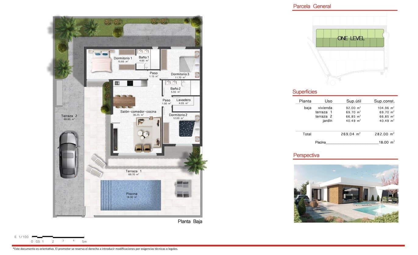3 sypialnia Willa na sprzedaż w Banos y Mendigo z basenem - 389 900 € (Ref: 6736069)