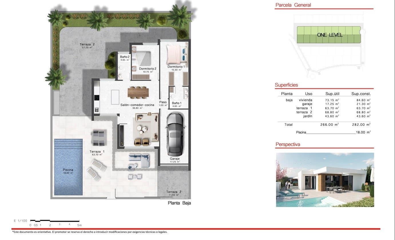 2 sovrum Villa till salu i Banos y Mendigo med pool - 375 900 € (Ref: 6736070)