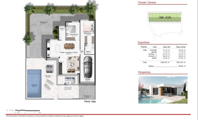 2 sypialnia Willa na sprzedaż w Baños y Mendigo, Miasto Murcja z basenem - 375 900 € (Ref: 6736070)