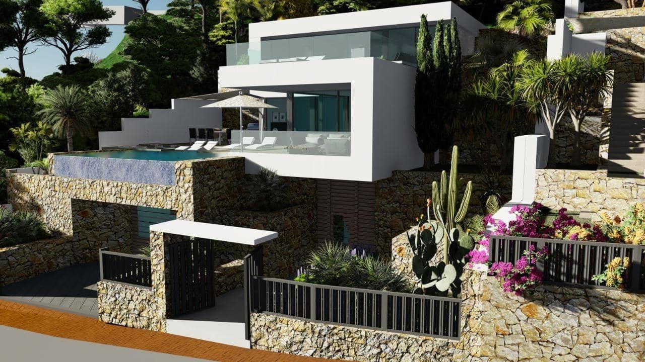 4 soverom Villa til salgs i Calpe / Calp med svømmebasseng garasje - € 1 550 000 (Ref: 6894863)