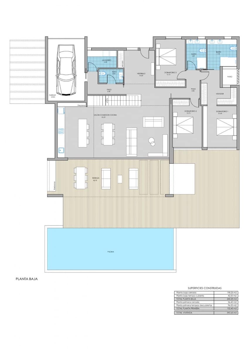4 soveværelse Villa til salg i Monforte del Cid med swimmingpool garage - € 1.795.000 (Ref: 7047187)