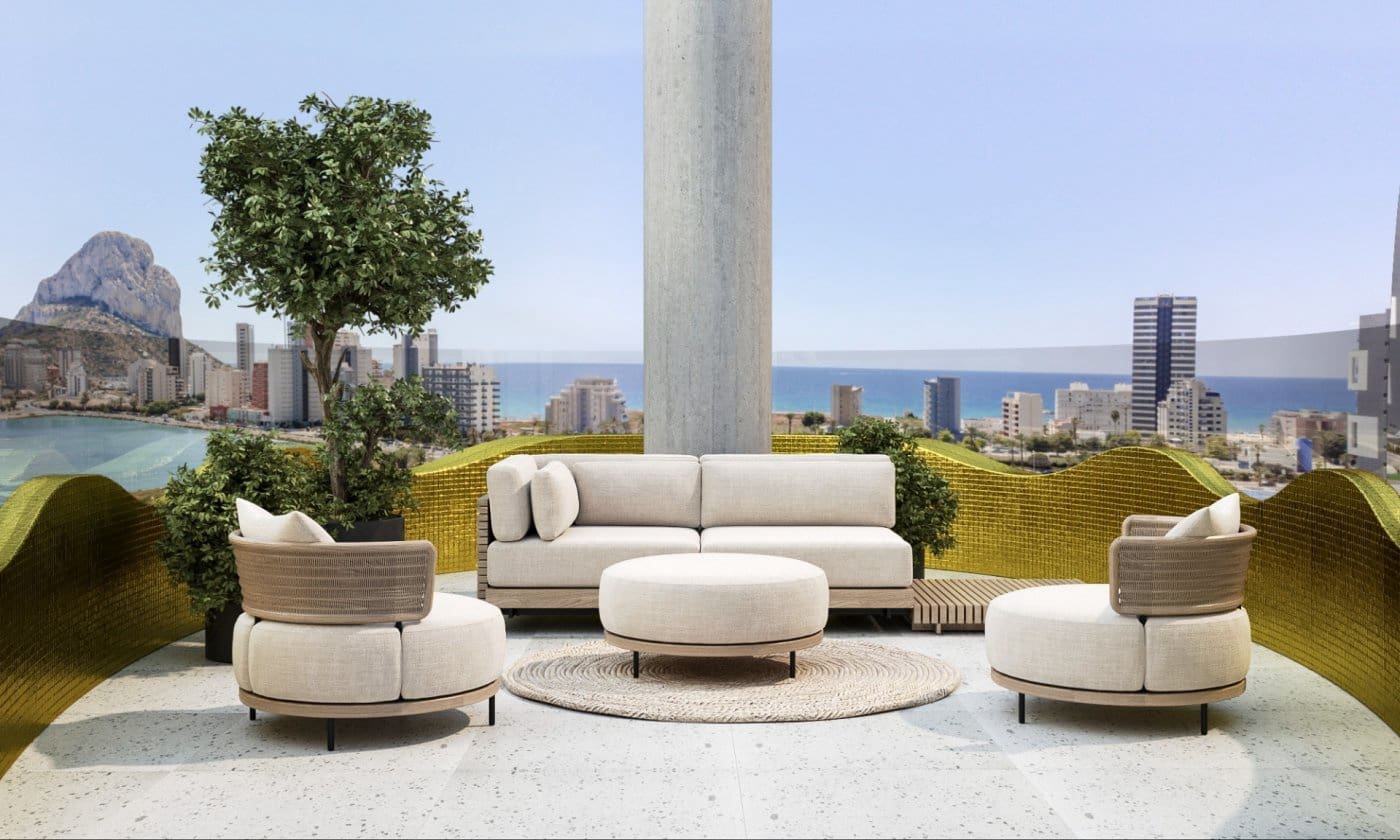 Apartamento de 3 habitaciones en Calpe / Calp en venta con piscina - 625.000 € (Ref: 7148159)