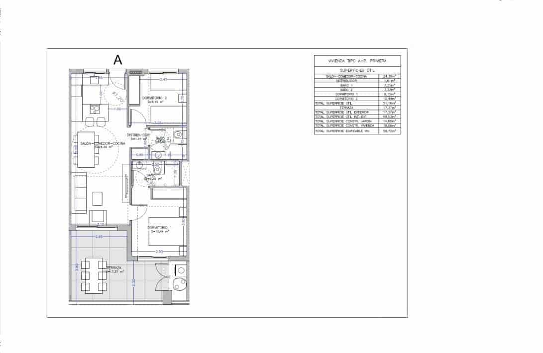2 slaapkamer Appartement te koop in Torrevieja met zwembad - € 295.000 (Ref: 7209697)