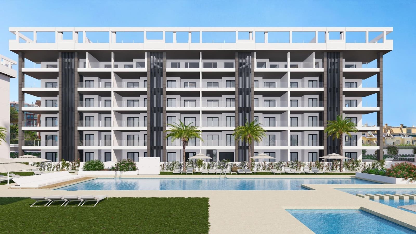 3 soveværelse Penthouse til salg i Torrevieja med swimmingpool - € 540.000 (Ref: 7209699)