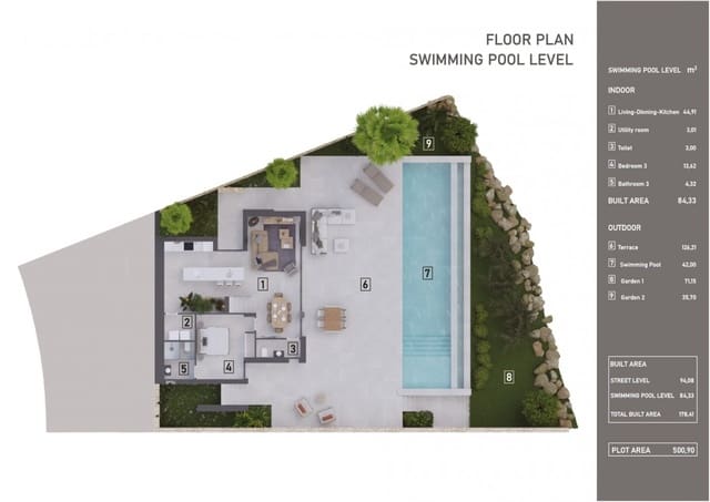 3 soverom Villa til salgs i Finestrat med svømmebasseng - € 949 000 (Ref: 7454322)