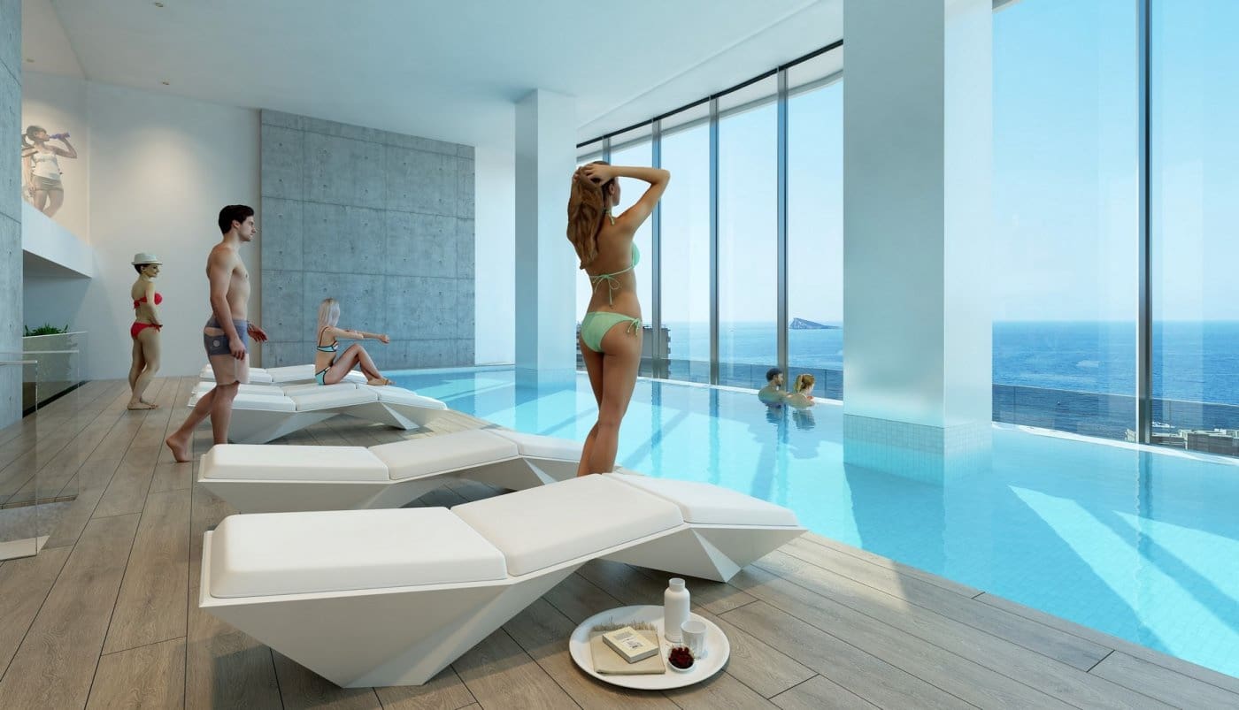 2 camera da letto Appartamento in vendita in Benidorm con piscina - 690.000 € (Rif: 7466219)