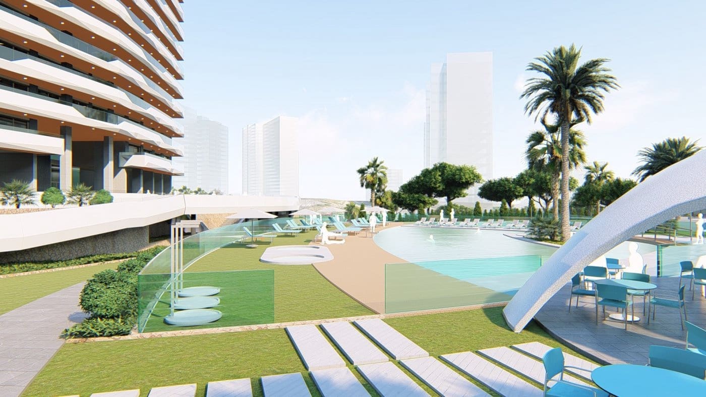 2 camera da letto Appartamento in vendita in Benidorm con piscina - 690.000 € (Rif: 7466219)