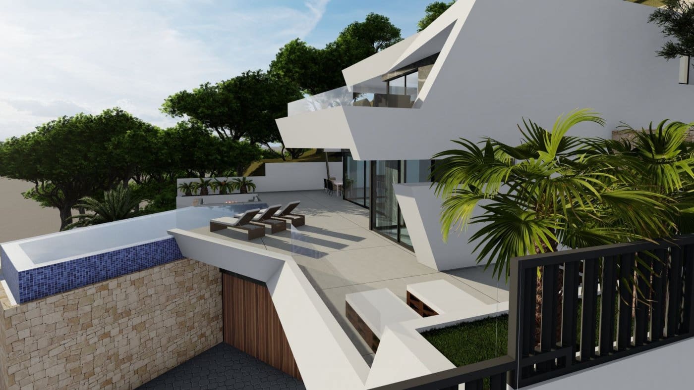 4 soverom Villa til salgs i Calpe / Calp med svømmebasseng garasje - € 1 690 000 (Ref: 7663971)