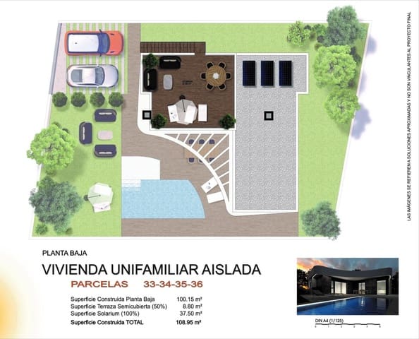 3 sypialnia Willa na sprzedaż w Los Montesinos z basenem - 549 000 € (Ref: 7739664)