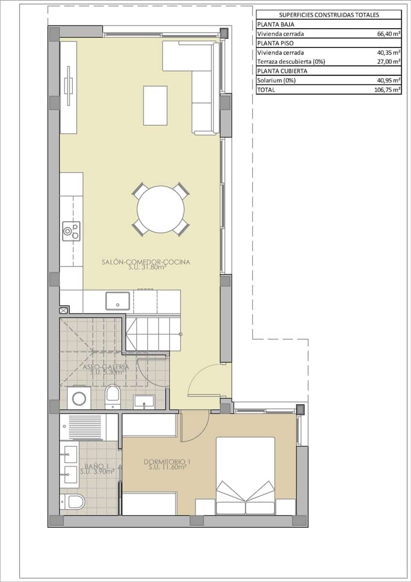 3 soverom Kjedet enebolig til salgs i Los Montesinos - € 342 900 (Ref: 7743101)
