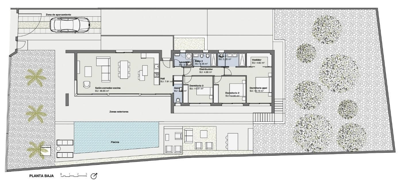 3 camera da letto Villa in vendita in Pinar de Campoverde con piscina - 825.000 € (Rif: 7759937)