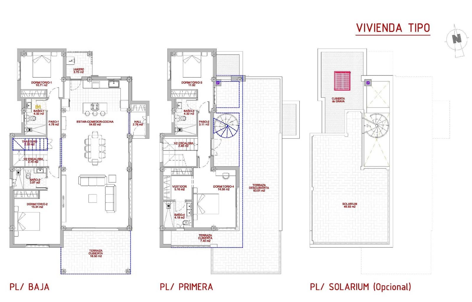3 sypialnia Willa na sprzedaż w San Fulgencio z basenem garażem - 873 000 € (Ref: 7761702)