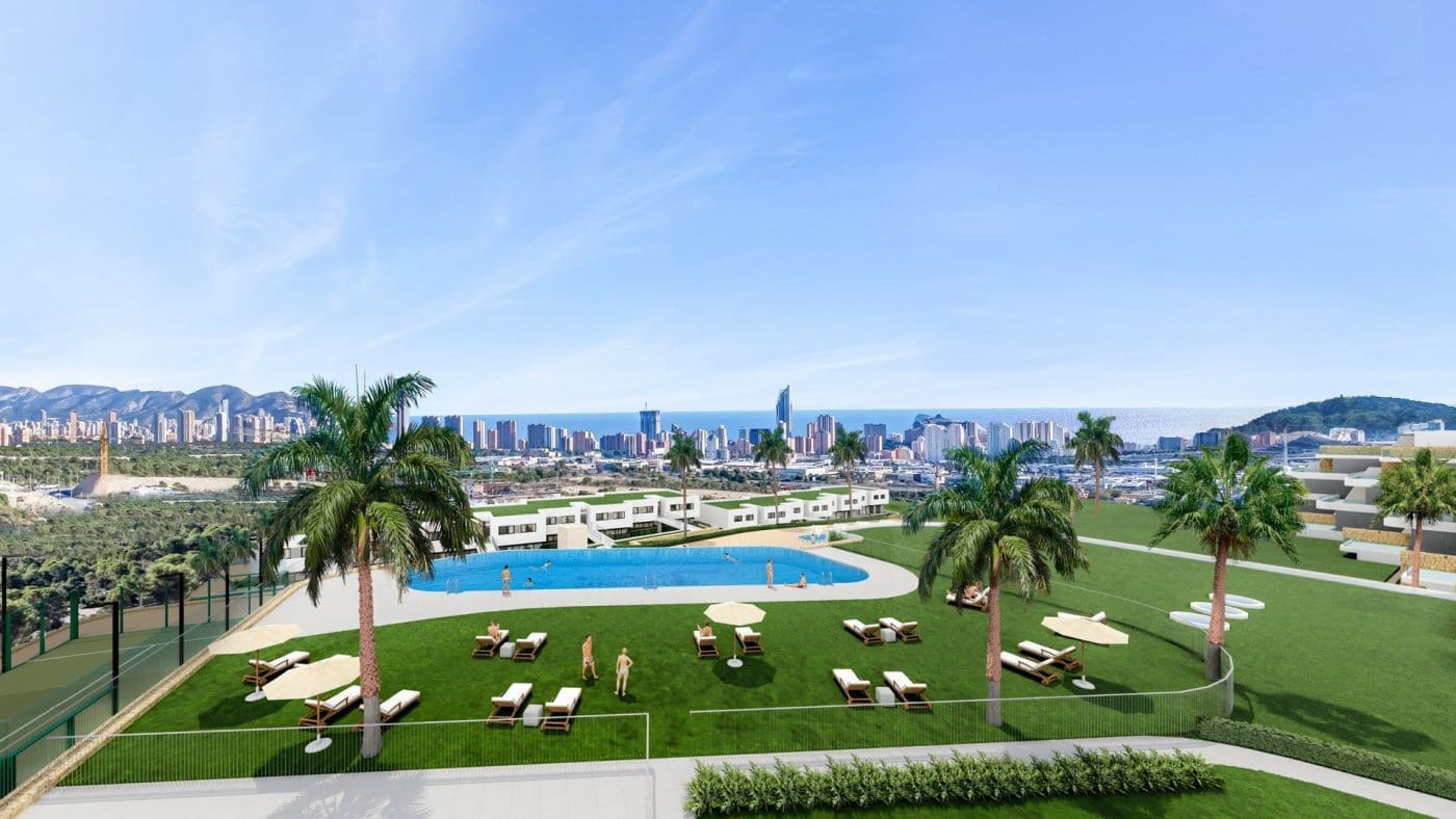 2 chambre Penthouse à vendre à Finestrat avec piscine - 620 000 € (Ref: 7973287)