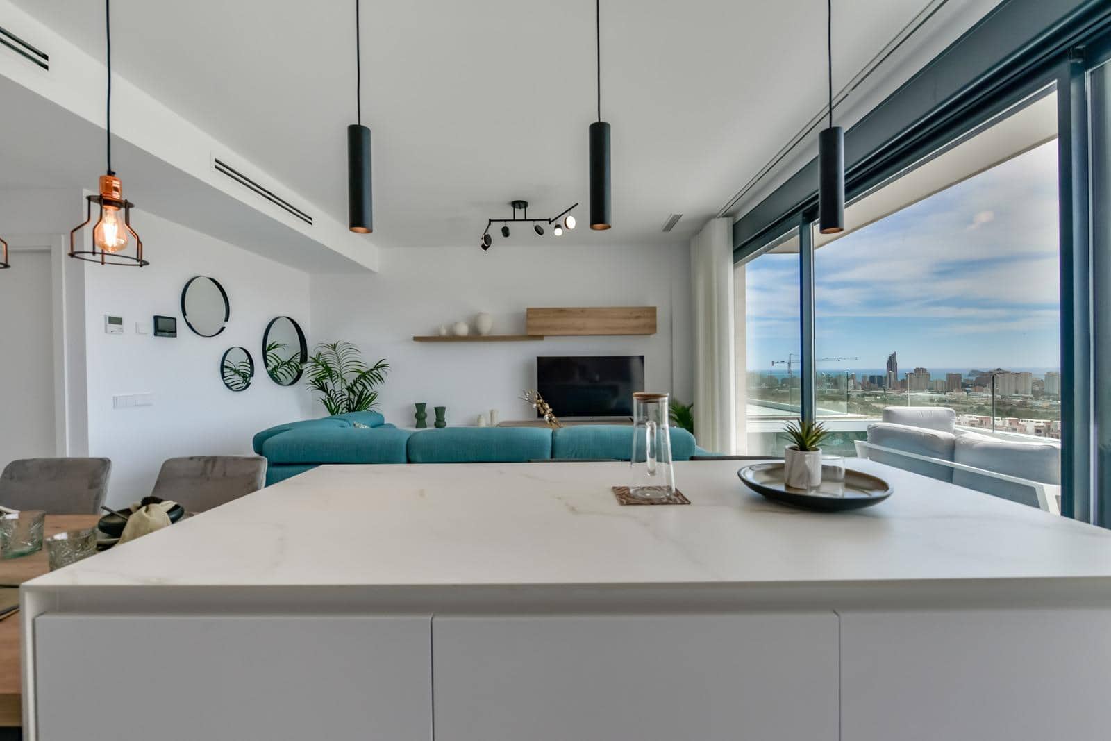 2 bedroom Penthouse for sale in Finestrat with pool garage - € 580,000 (Ref: 7973287)