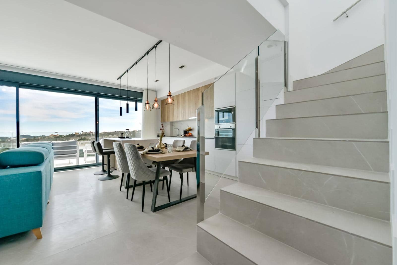 2 bedroom Penthouse for sale in Finestrat with pool garage - € 580,000 (Ref: 7973287)