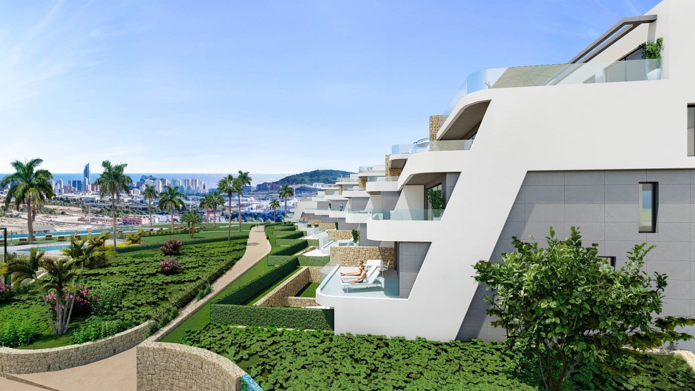 2 bedroom Penthouse for sale in Finestrat with pool garage - € 580,000 (Ref: 7973287)
