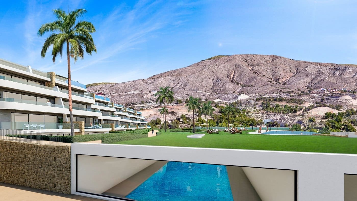 2 bedroom Penthouse for sale in Finestrat with pool garage - € 580,000 (Ref: 7973287)
