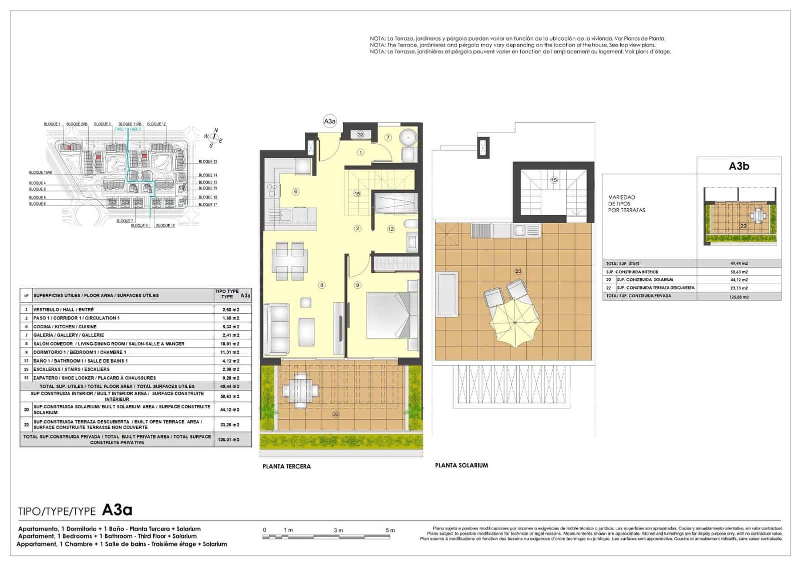 1 soveværelse Lejlighed til salg i Torrevieja med swimmingpool - € 272.000 (Ref: 7984728)