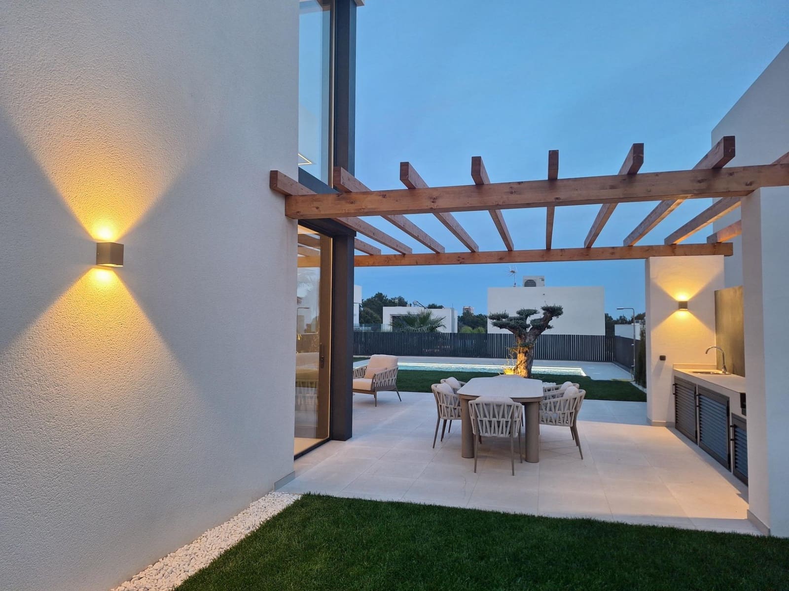 3 soveværelse Villa til salg i Finestrat med swimmingpool garage - € 1.195.000 (Ref: 8038291)