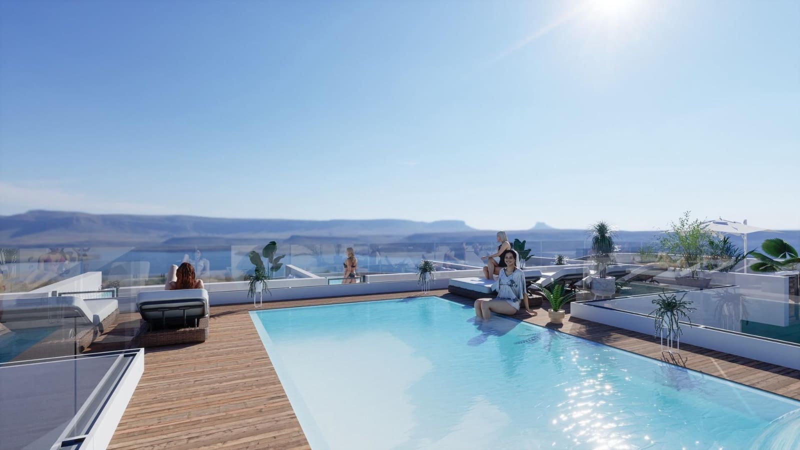 2 soveværelse Penthouse til salg i Torrevieja med swimmingpool garage - € 469.000 (Ref: 8048994)
