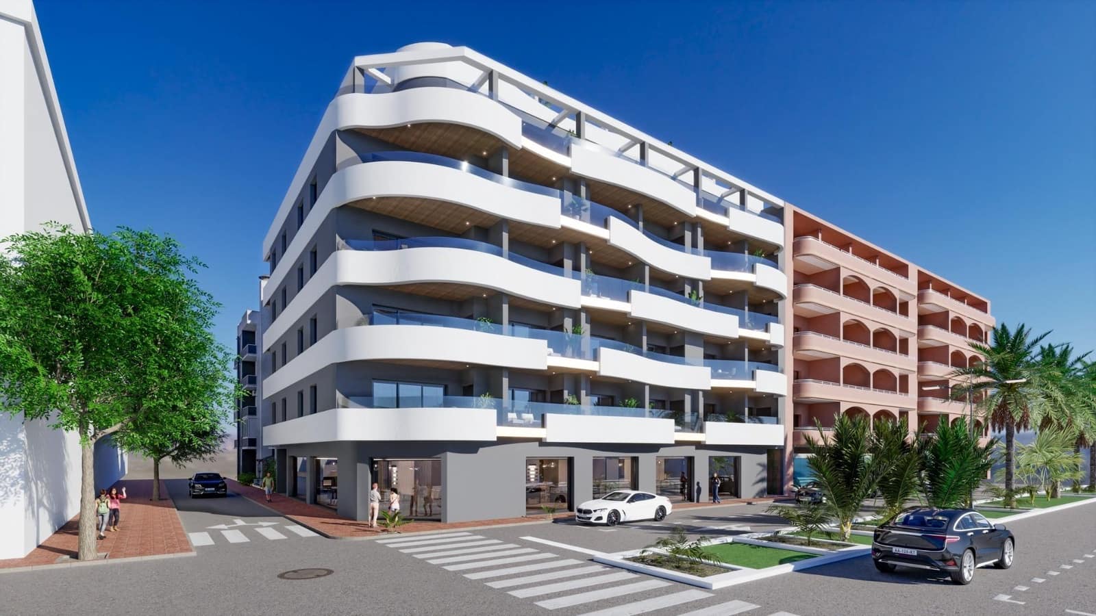 2 soveværelse Penthouse til salg i Torrevieja med swimmingpool garage - € 469.000 (Ref: 8048994)