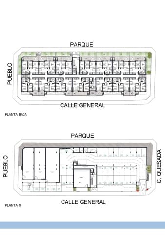 2 makuuhuone Kattohuoneisto myytävänä paikassa Benijófar mukana uima-altaan 
autotalli - 247 000 € (Ref: 8101572)