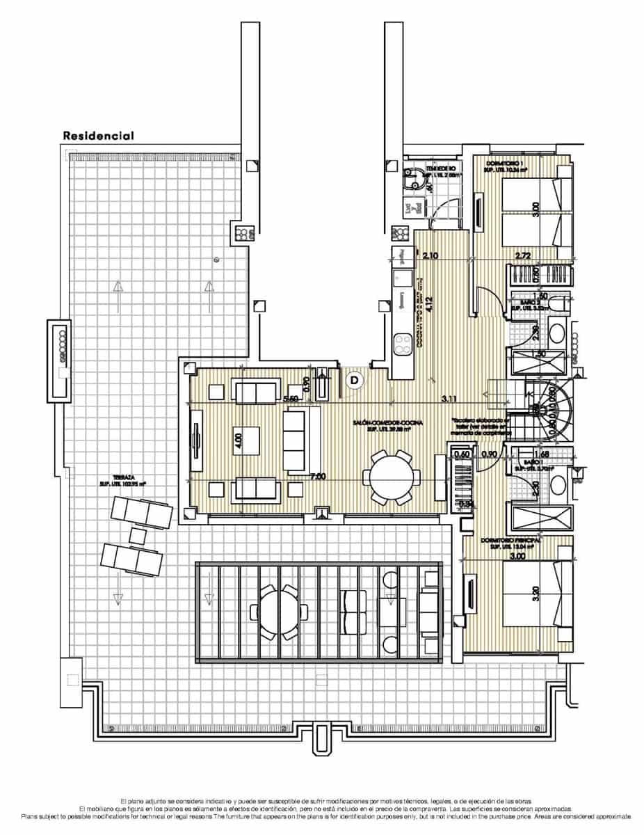 2 soverom Penthouse til salgs i Villamartin med svømmebasseng - € 450 000 (Ref: 8183778)