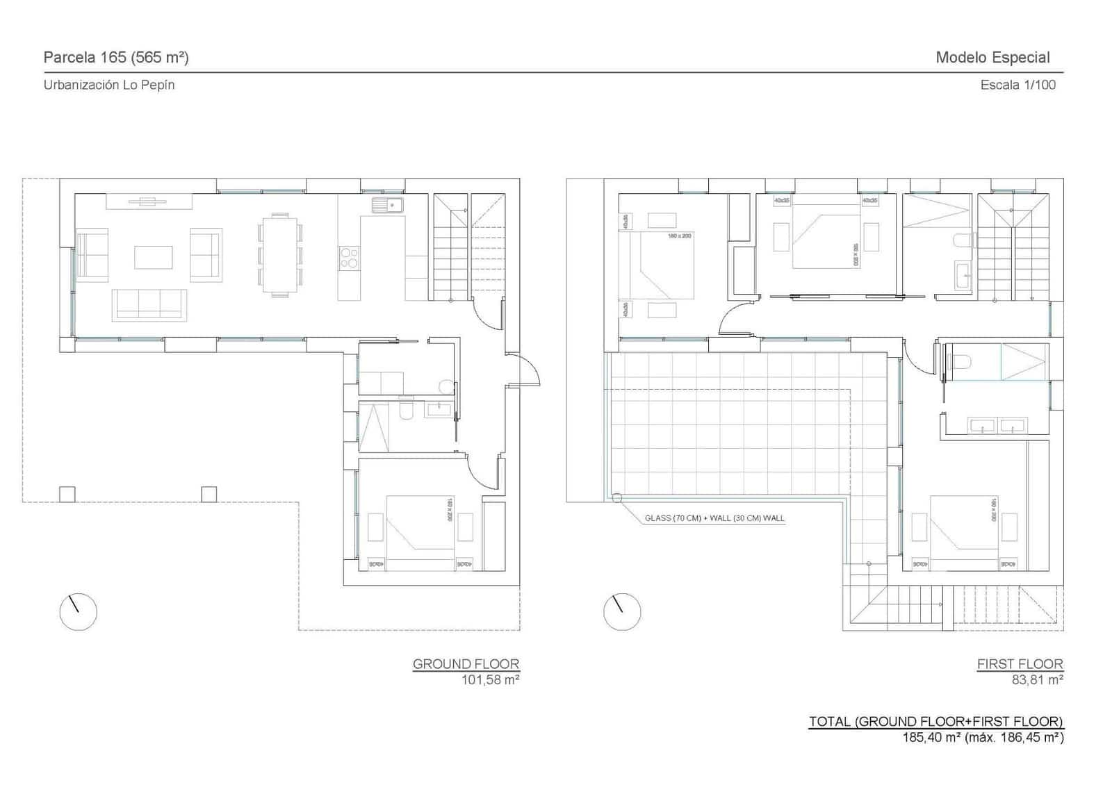4 bedroom Villa for sale in Ciudad Quesada with pool - € 653,500 (Ref: 8310733)