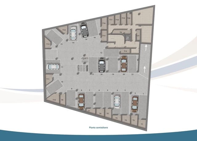 3 camera da letto Attico in vendita in Lo Pagan, San Pedro del Pinatar con piscina - 810.000 € (Rif: 8559664)