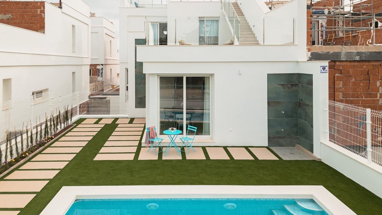 3 bedroom Semi-detached Villa for sale in Los Alcazares with pool garage - € 467,000 (Ref: 8595333)