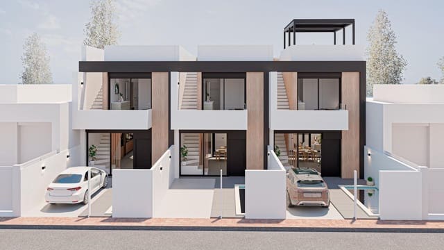 3 sovrum Radhus till salu i San Pedro del Pinatar med pool - 295 000 € (Ref: 8735611)
