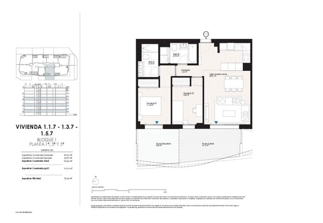 2 soverom Leilighet til salgs i La Villajoyosa / Vila Joiosa med svømmebasseng - € 376 000 (Ref: 8770594)