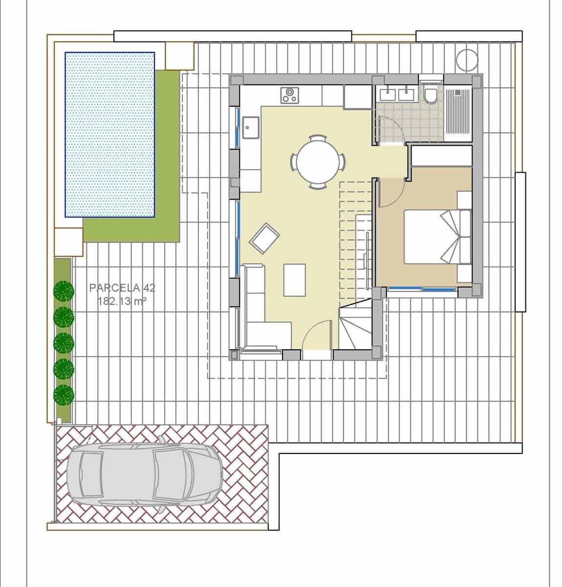 3 soverom Villa til salgs i Los Montesinos med svømmebasseng - € 328 900 (Ref: 8918141)