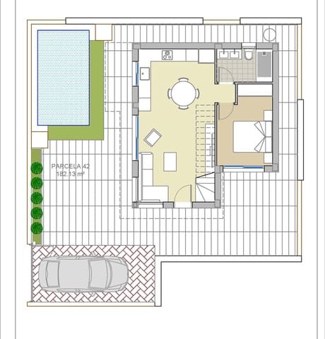 3 sypialnia Willa na sprzedaż w Los Montesinos z basenem - 328 900 € (Ref: 8918141)