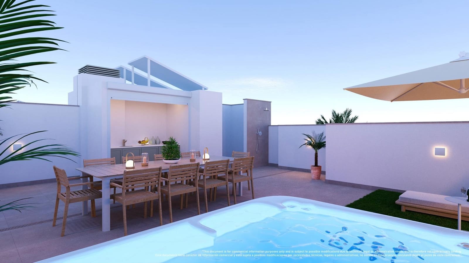 3 soverom Leilighet til salgs i Torre de la Horadada med svømmebasseng - € 380 000 (Ref: 8932331)