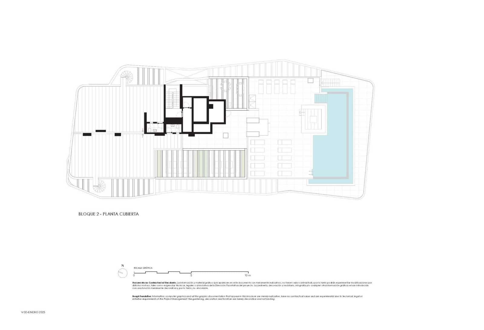 2 sypialnia Penthouse na sprzedaż w La Villajoyosa / Vila Joiosa z basenem - 646 000 € (Ref: 8938618)