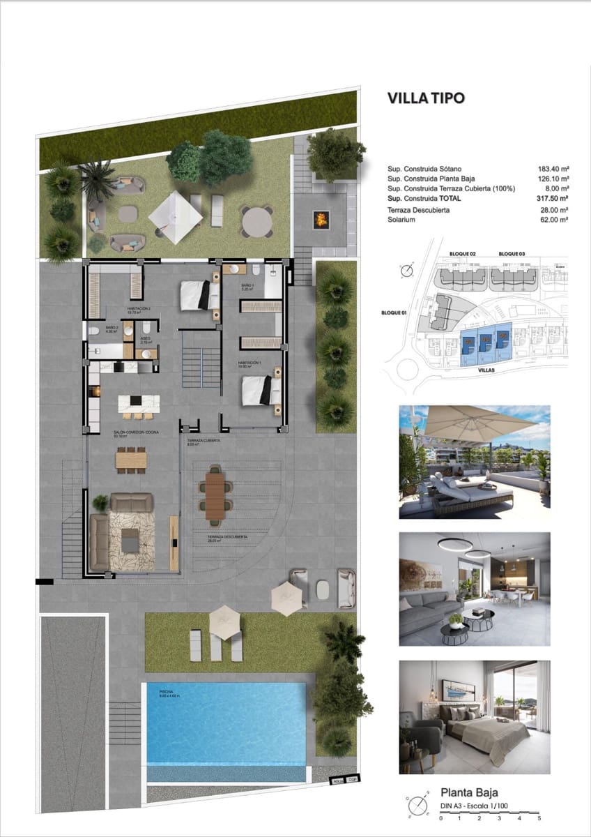 4 chambre Villa/Maison à vendre à Finestrat avec piscine - 1 150 000 € (Ref: 8954322)