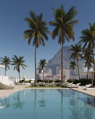4 soveværelse Penthouse til salg i Playa Arenal - Bol, Calpe / Calp med swimmingpool - € 879.000 (Ref: 8999190)