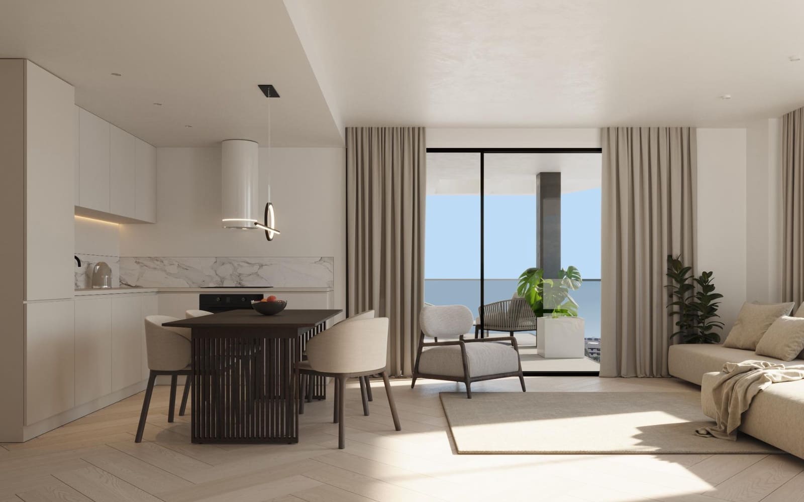4 soveværelse Penthouse til salg i Calpe / Calp med swimmingpool - € 995.000 (Ref: 8999190)