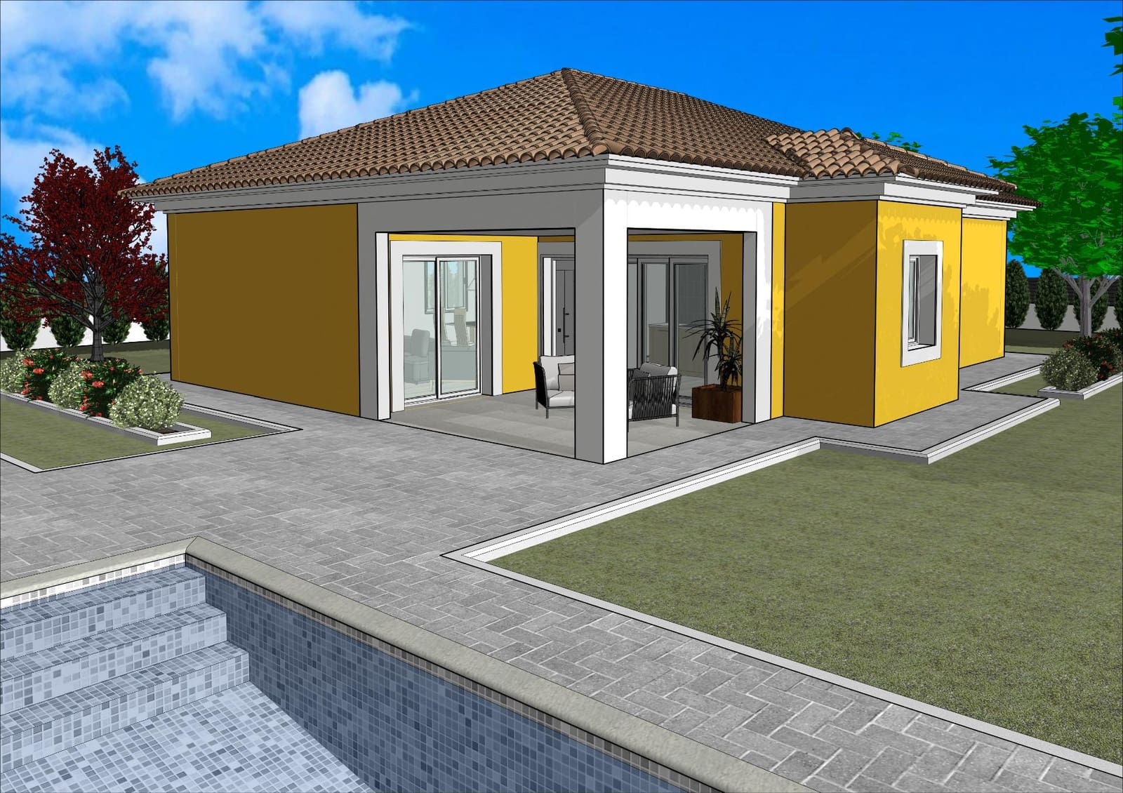 3 camera da letto Villa in vendita in Pinoso con piscina - 354.000 € (Rif: 9020628)