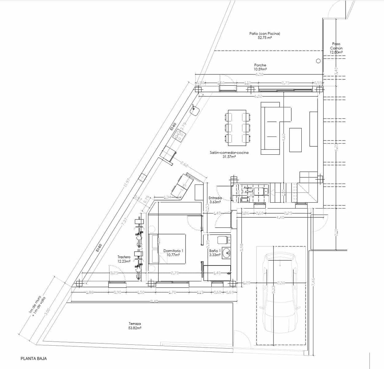 Chalet de 3 habitaciones en Lo Pagan en venta con piscina - 445.000 € (Ref: 9020629)