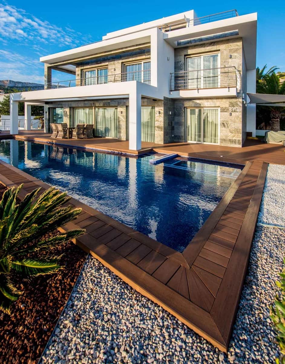 4 soverom Villa til salgs i Calpe / Calp med svømmebasseng garasje - € 1 890 000 (Ref: 9029705)