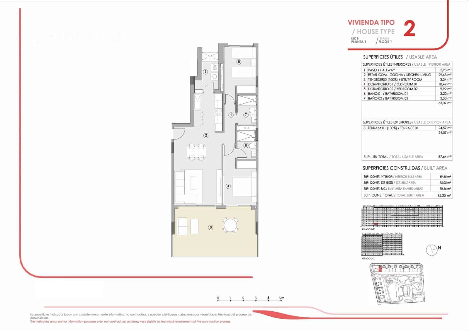 2 soverom Leilighet til salgs i Punta Prima med svømmebasseng - € 305 000 (Ref: 9106638)