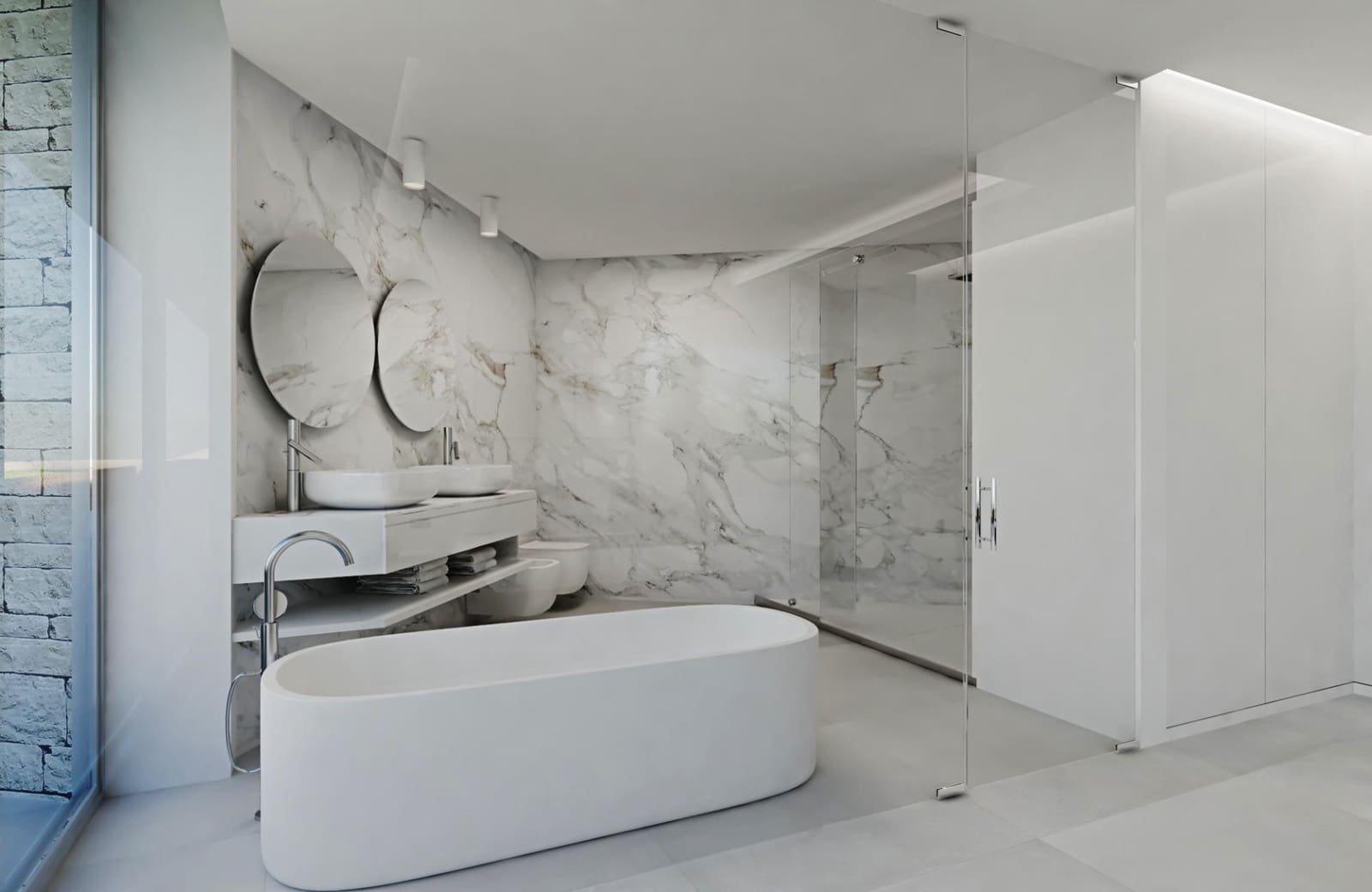 4 sypialnia Willa na sprzedaż w Calpe / Calp z basenem garażem - 2 200 000 € (Ref: 9125218)