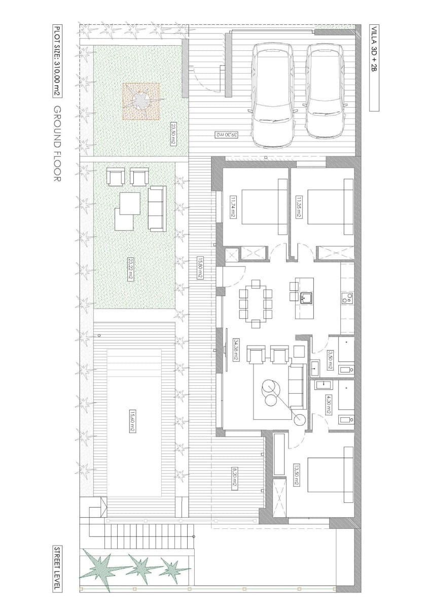 3 makuuhuone Huvila myytävänä paikassa Finestrat mukana uima-altaan - 549 000 € (Ref: 9206634)