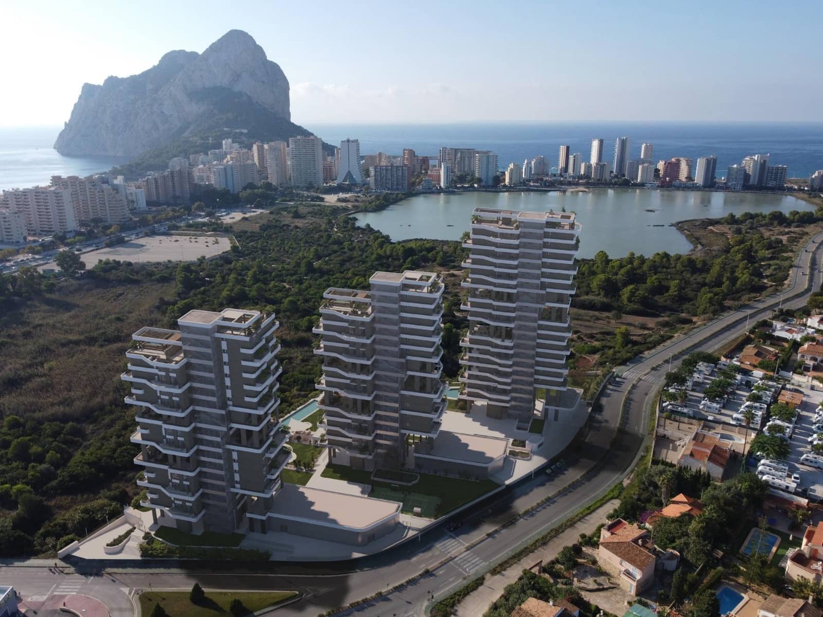3 soverom Penthouse til salgs i Calpe / Calp med svømmebasseng - € 1 672 000 (Ref: 9411180)