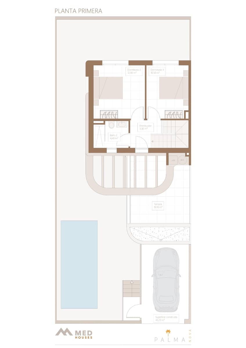 3 sypialnia Dom blizniak na sprzedaż w Daya Nueva - 399 900 € (Ref: 9435946)