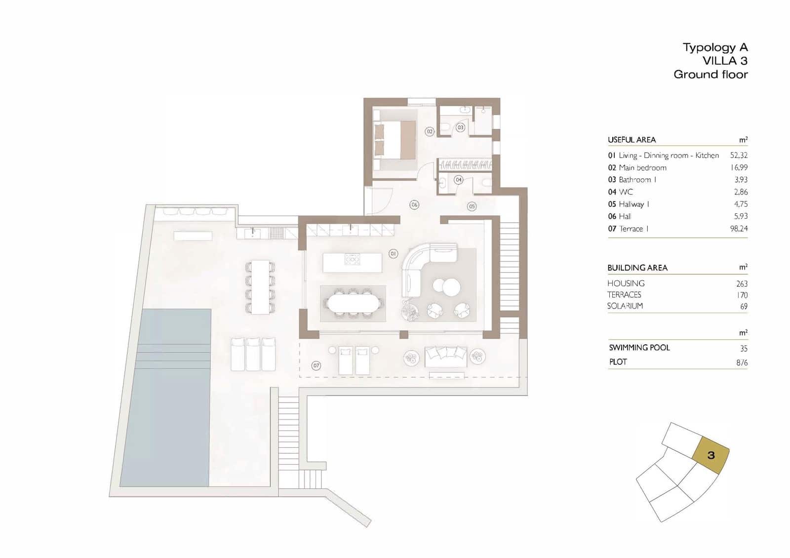 3 soverom Villa til salgs i Las Colinas Golf - € 1 395 000 (Ref: 9468575)