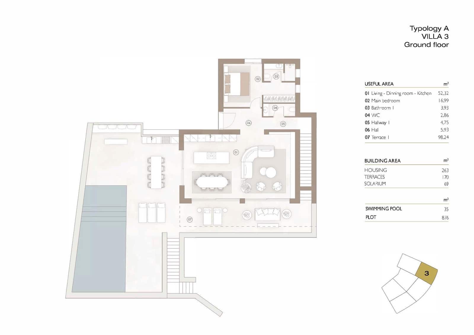 3 bedroom Villa for sale in Las Colinas Golf - € 1,395,000 (Ref: 9468575)